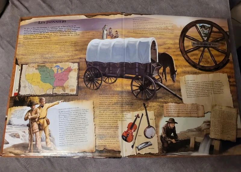 Het grote boek van de Cowboys en Indianen Chris Appel, Sailesh Thakrar, Sabine – photo 2